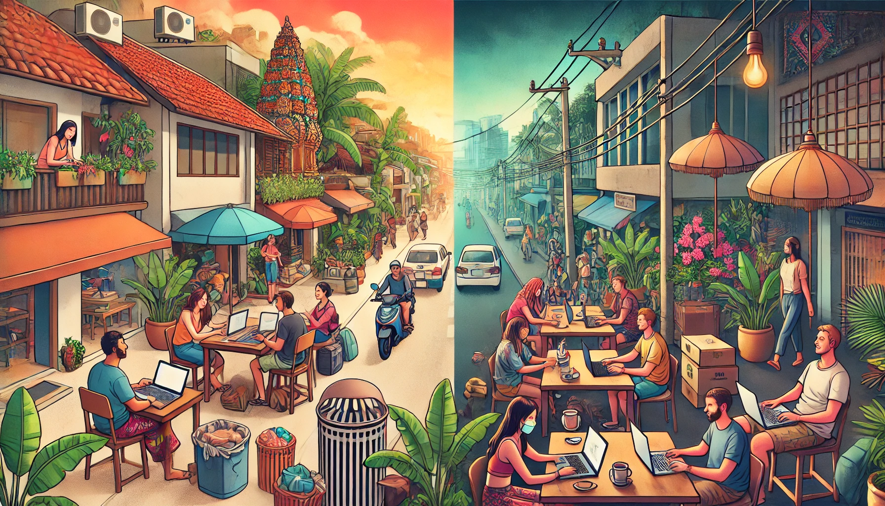 Digital Nomad Hotspots: The Rise and Fall of Trending Destinations