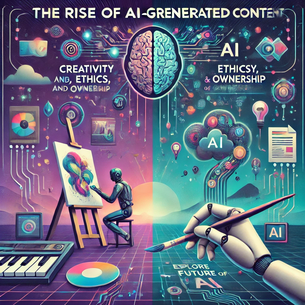 The Rise of AI-Generated Content: Creativity, Ethics, and Ownership